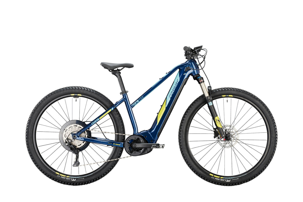 Conway elektrische mtb hardtail cairon s 5.0 mod. 24 ebike conw.cairon s 5.0 29 41 trap. 9sp blue blue