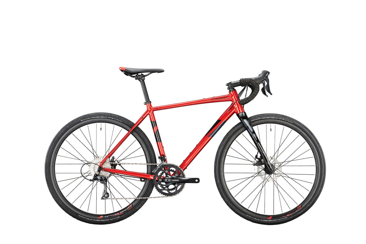 Conway gravel grv 3.0 mod. 24 bike conw. grv 3.0 28 53 diam. 18sp red black