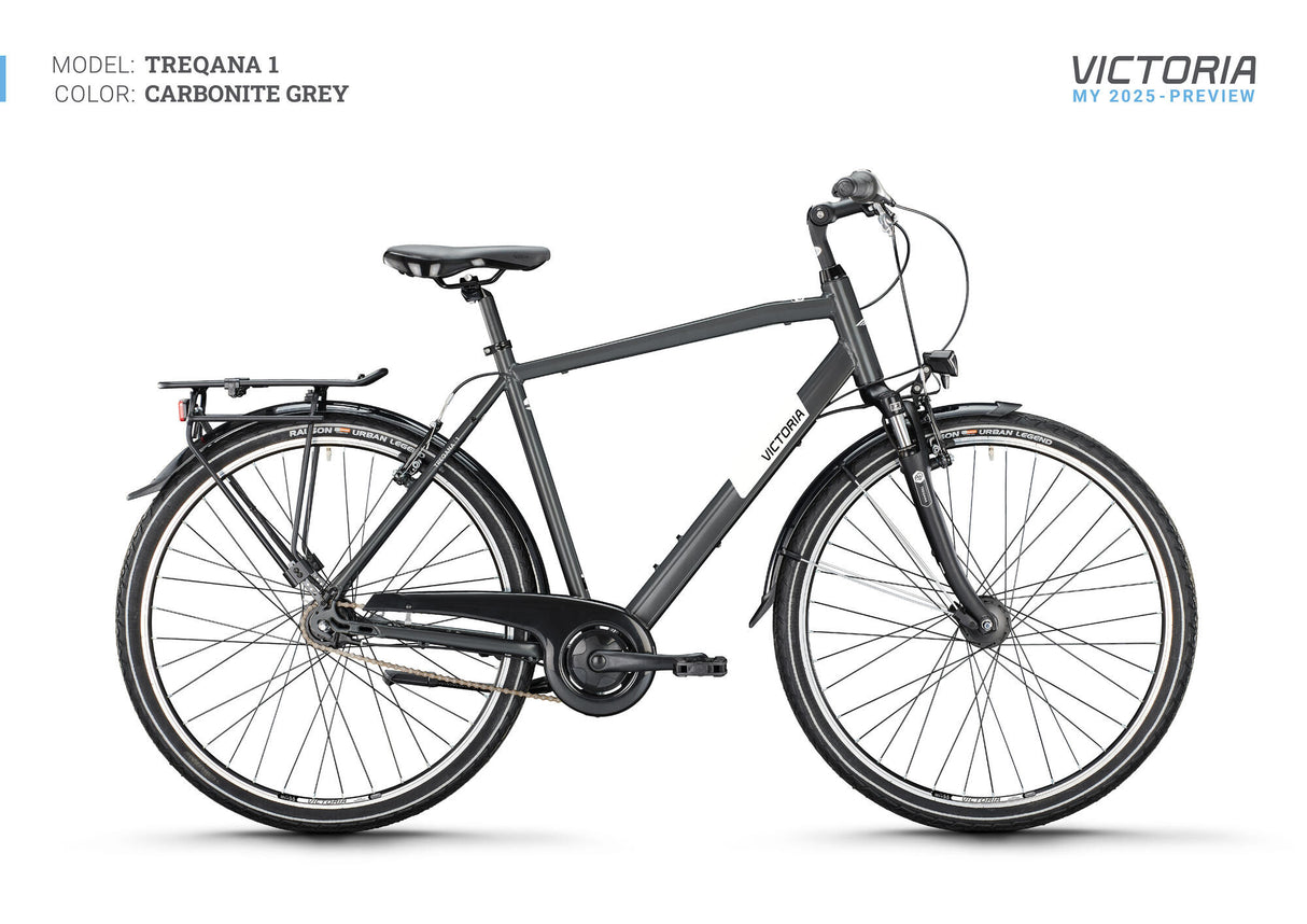 Victoria trekkingfiets treqana 1 (#1) wheel treqana 1 28 53 he. 7gg carb. grey