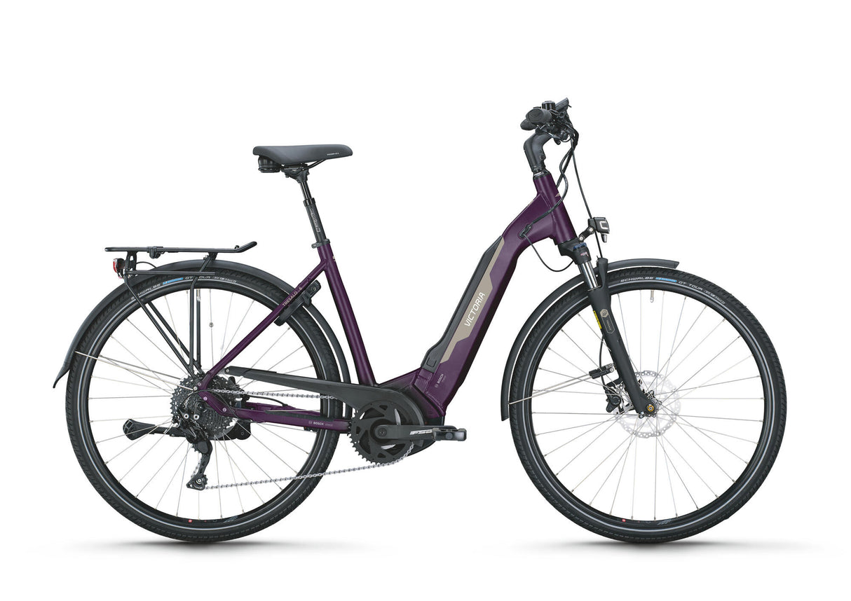 Victoria elektrische trekkingfiets "tresalo 6" (#1) ebike vict. tresalo 6 28/56 10sp wave purple