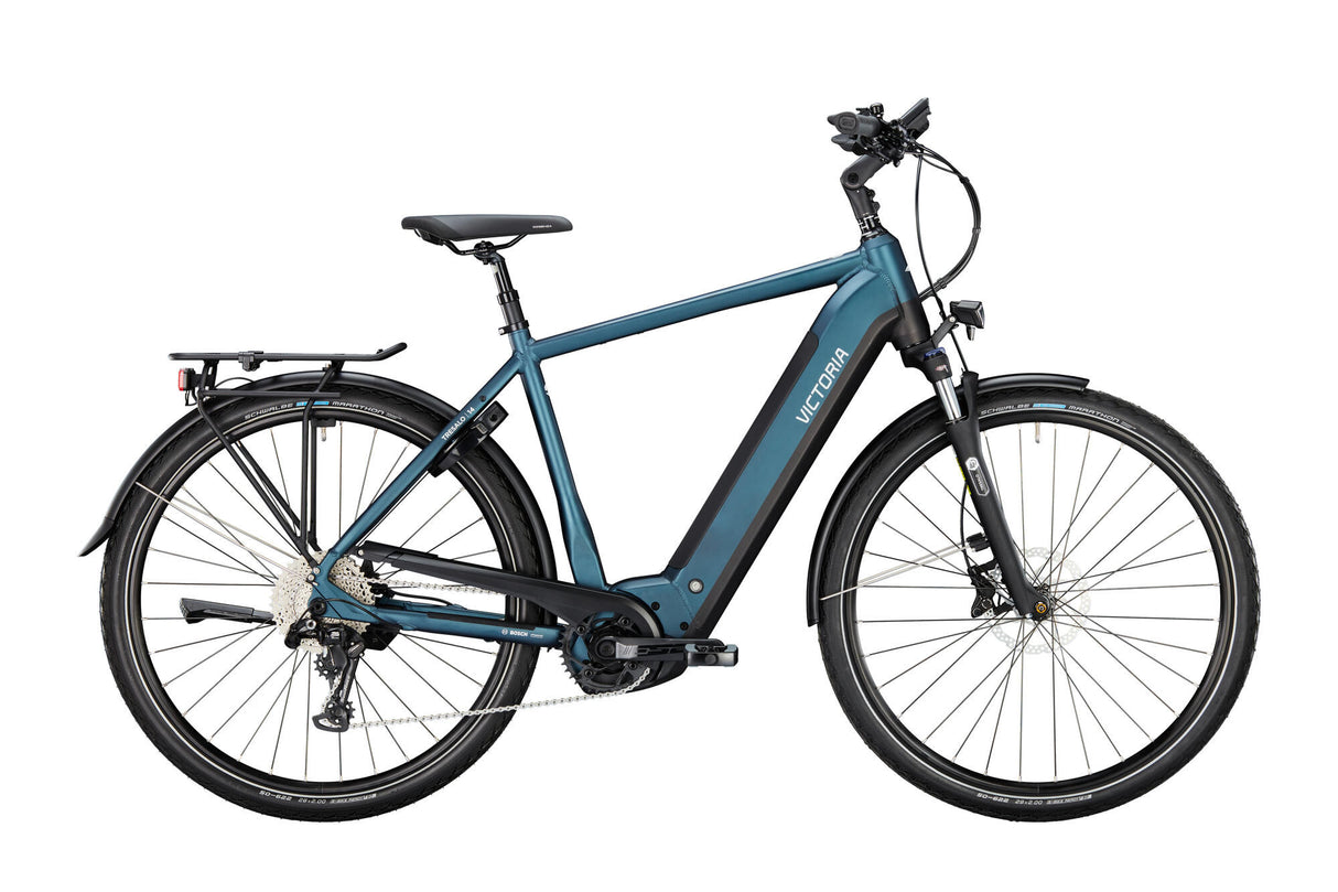 Victoria elektrische trekkingfiets "tresalo 14" (#1) ebike vict. tresalo 14 28/60 10sp dark night