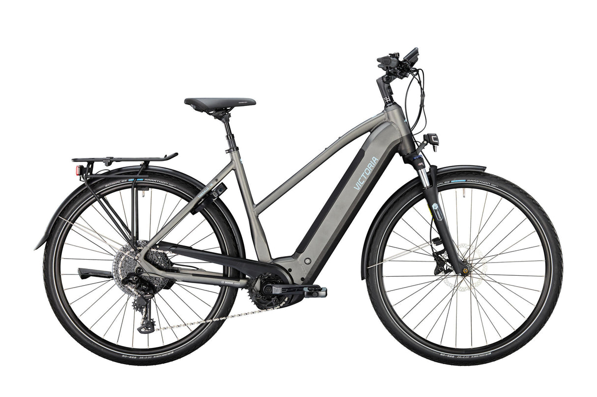 Victoria elektrische trekkingfiets tresalo 16 (#1) ebike vict. tresalo 16 28 48 11sp trap.bat black