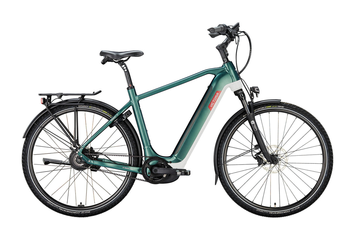 Victoria elektrische trekkingfiets "manoc 5" mod. 24 ebike manoc 5 28/58 gents env. green matt