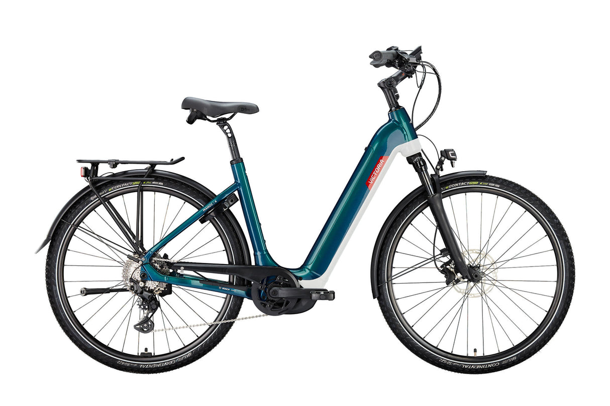 Victoria elektrische trekkingfiets "manoc 4" mod. 24 ebike vict.manoc 4 28/54 wave 10sp flipflop pet.