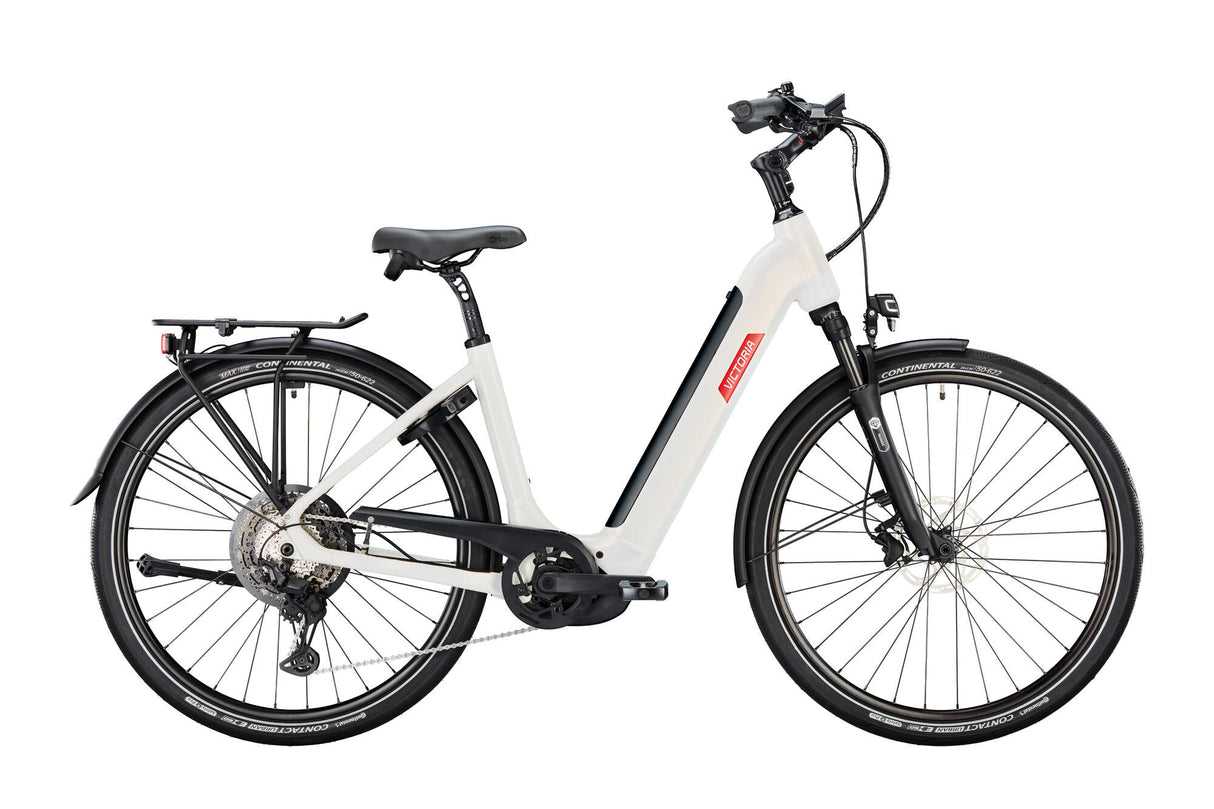 Victoria elektrische trekkingfiets "manoc 6" mod. 24 ebike manoc 6 28/58 wave 11sp galaxy white