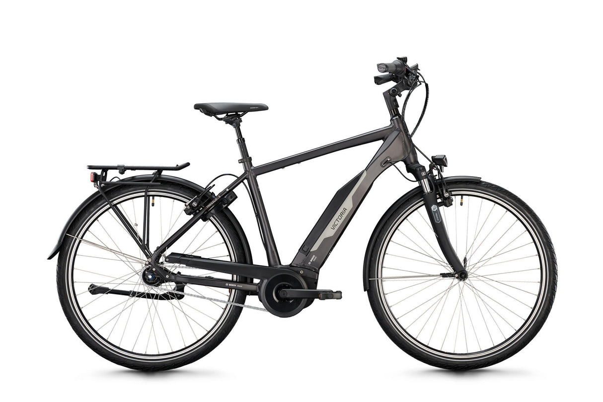 Victoria elektrische trekkingfiets "tresalo 5" (#1) ebike vict. tresalo 5 28/48 7sp grey