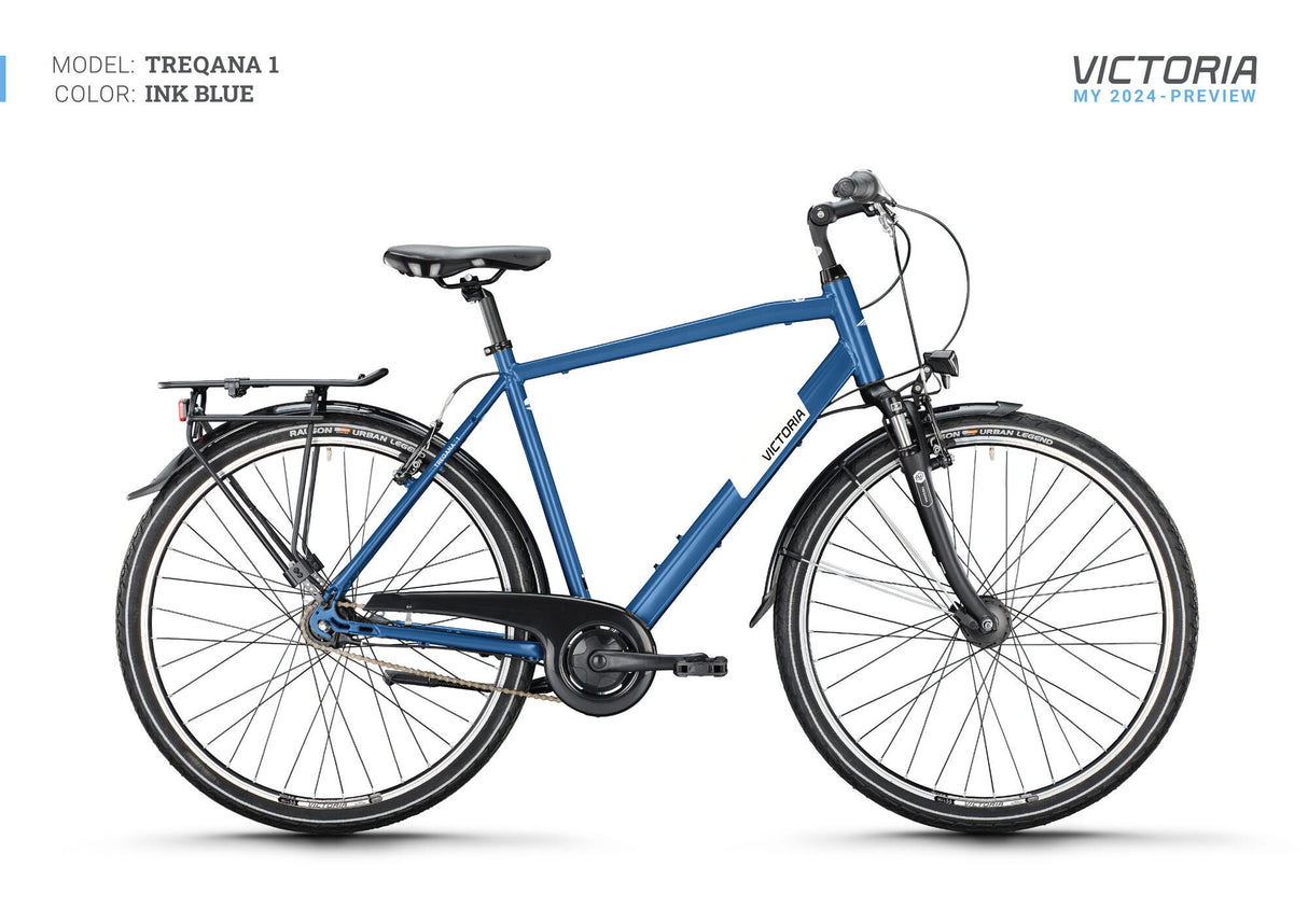 Victoria trekkingfiets treqana 1 mod. 24 bike vict.treqana 1 28 61 diam. 7sp ink blue