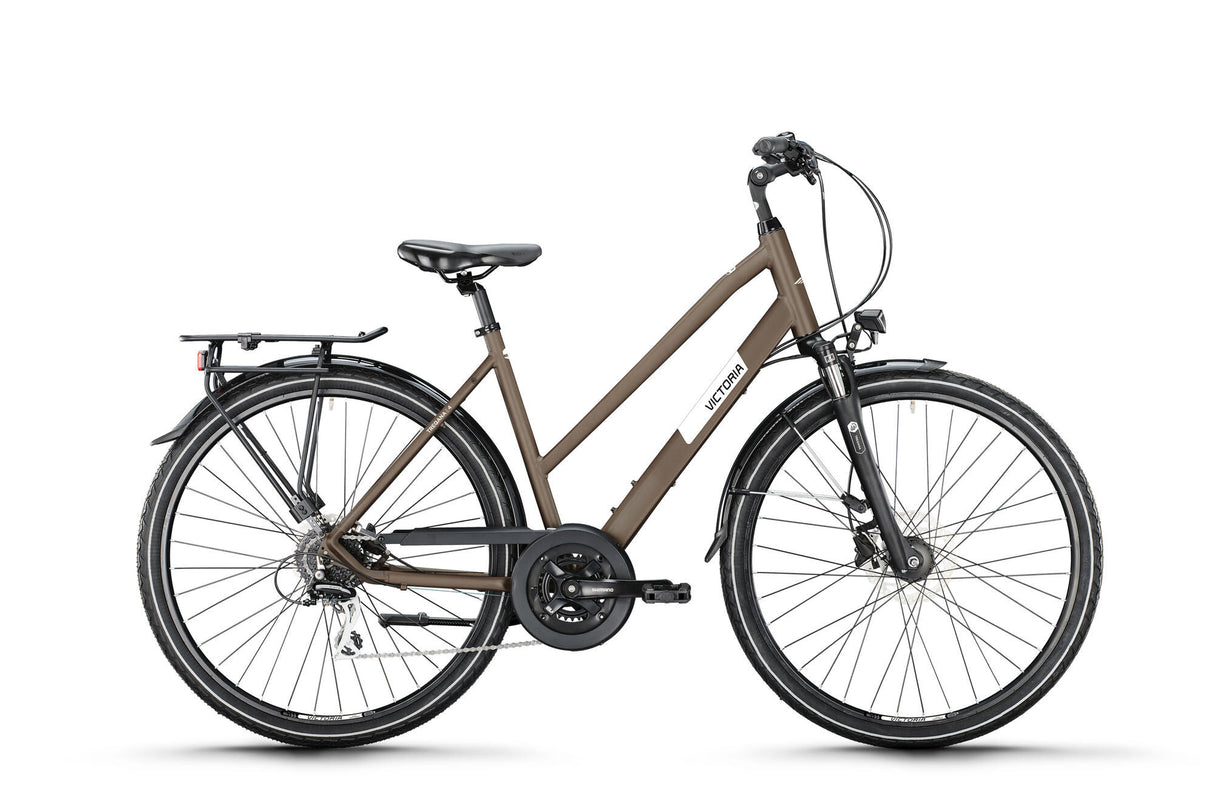 Victoria trekkingfiets treqana 4 mod. 24 bike vict.treqana 4 28 46 trap. 24sp earth grey