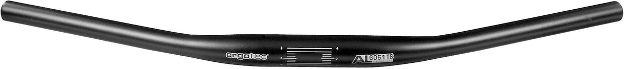 Ergotec stuur "moon" ergotec bar moon 31,8x605 mm black