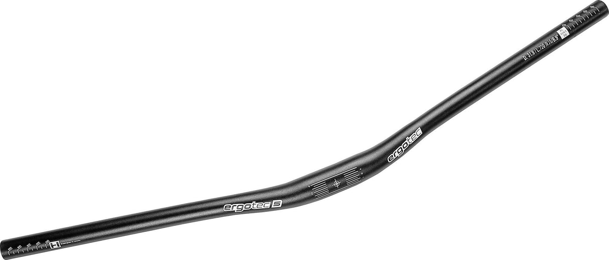 Ergotec stuur "low riser" bar ergotec low riser alu level 5