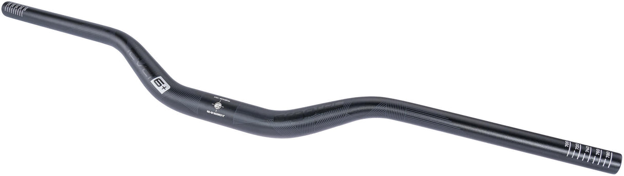 Ergotec riser bar 30-50 stuur riser bar 50 31.8 black level 6+