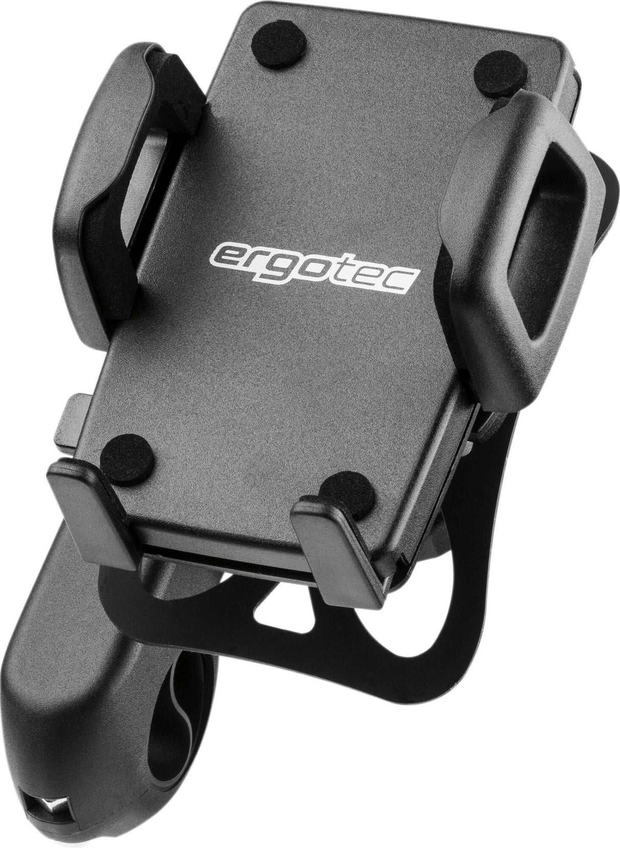 Telefoonhouder Ergotec stuurbuis montage - zwart