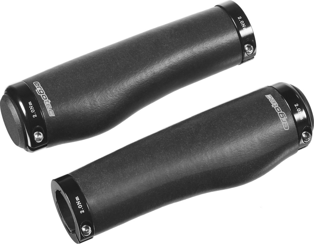 Ergotec handvatten "kyoto silikon" grip ergotec kyoto silikon silicone/alu,bl.