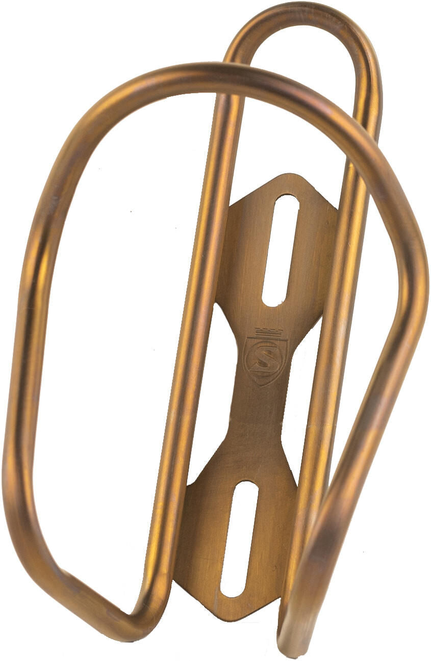Silca bidonhouder anodized titanium ti
