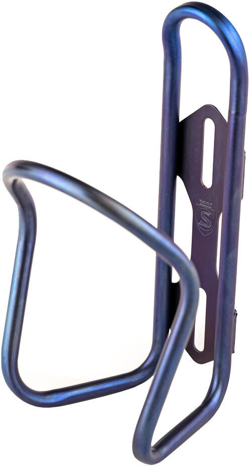 Silca bidonhouder anodized titanium ti