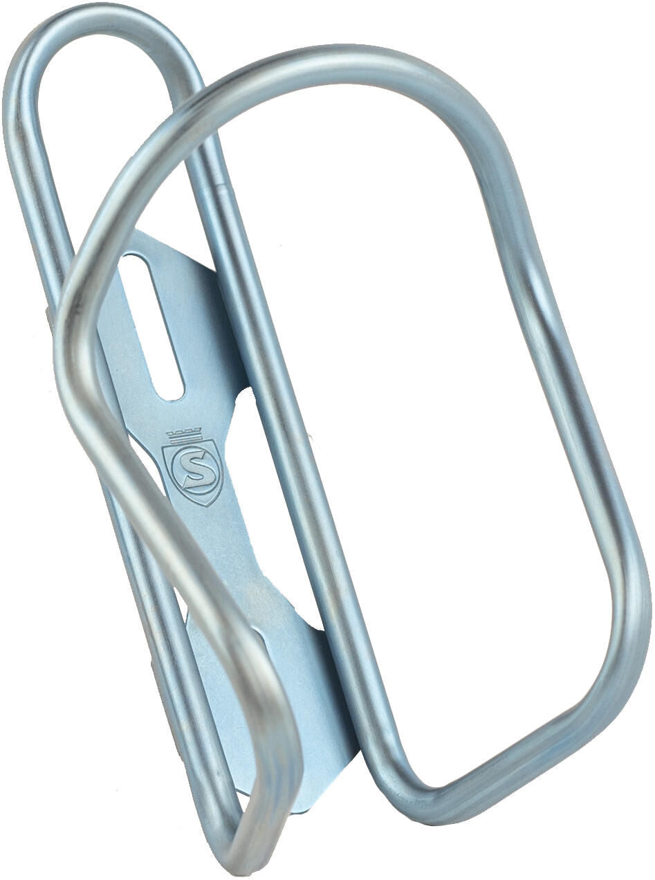 Silca bidonhouder anodized titanium ti
