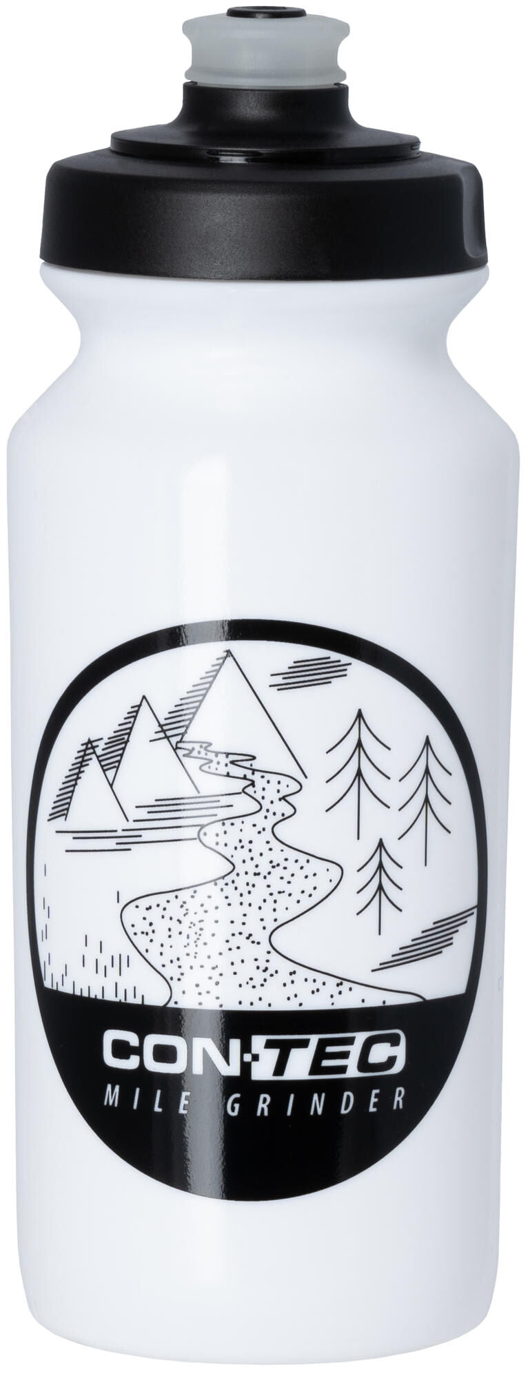 Contec bidon rivers evo mile grinder ct bottle rivers eco mile grinder 500ml white black