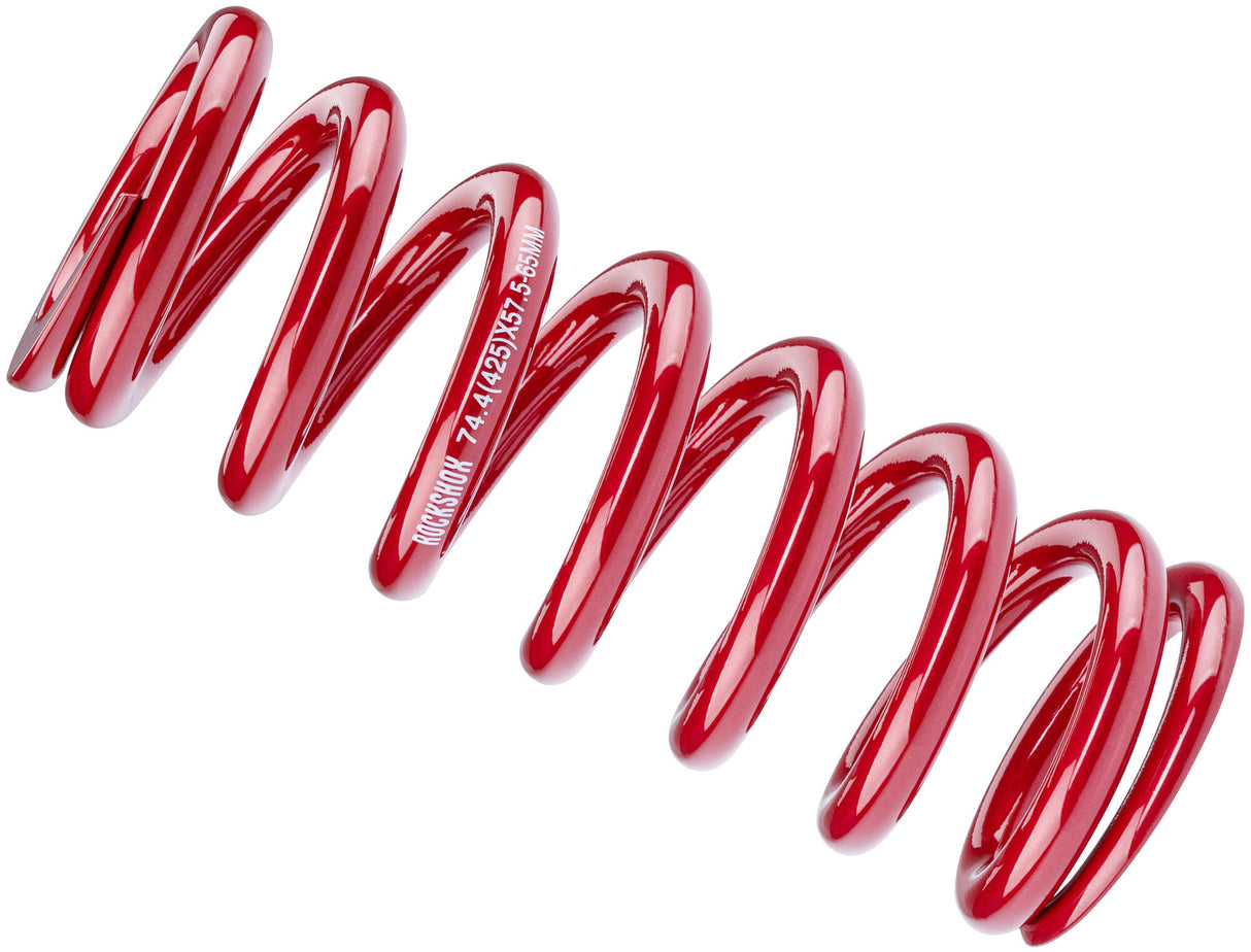Rockshox veer spring rs 57,5-65mm 151mm 425 lb electr.red