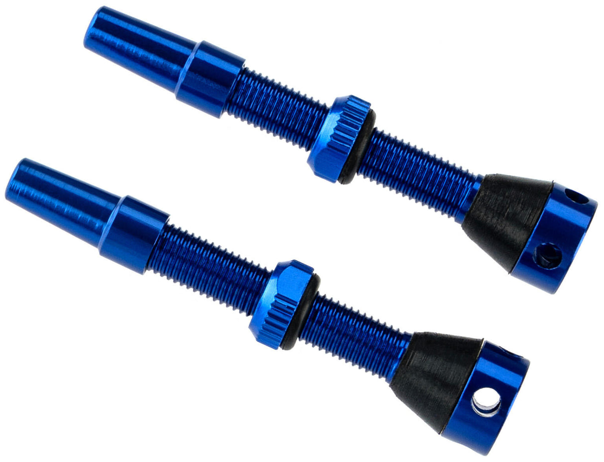 Brave tubeless ventiel tubeless ventiel 44mm blauw