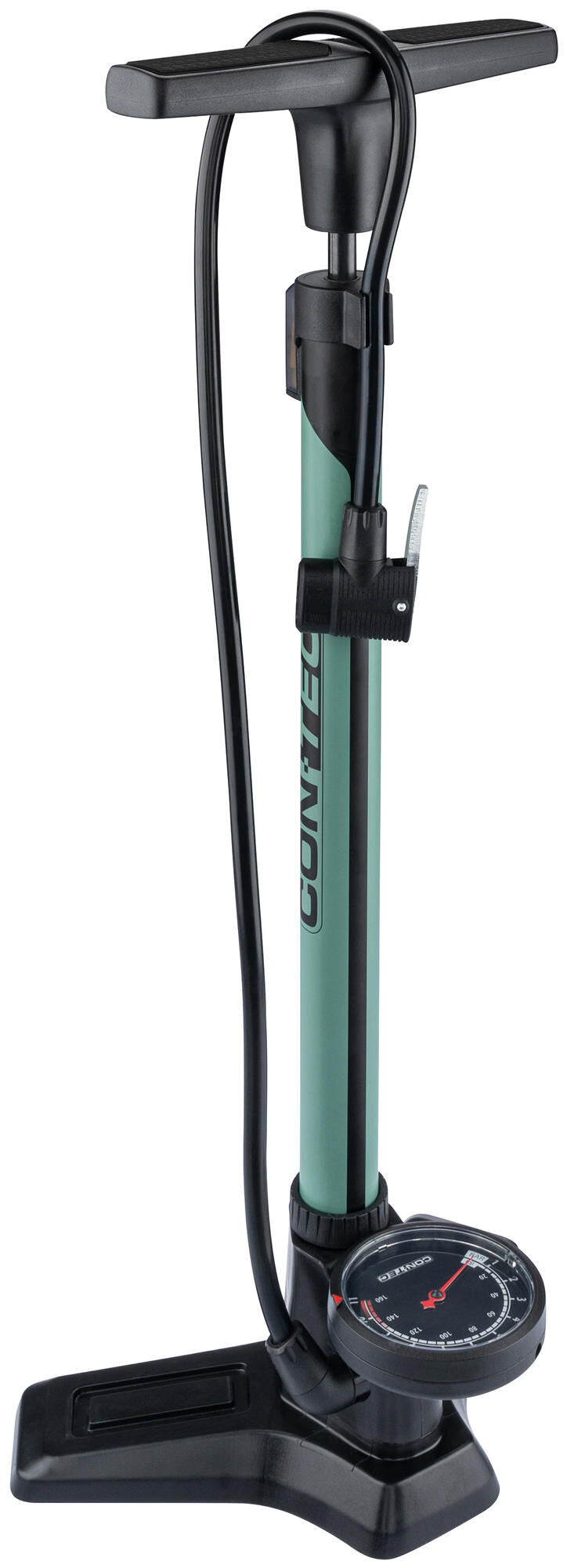 Contec vloerpomp air support twist ct hand compressor air support twist black green