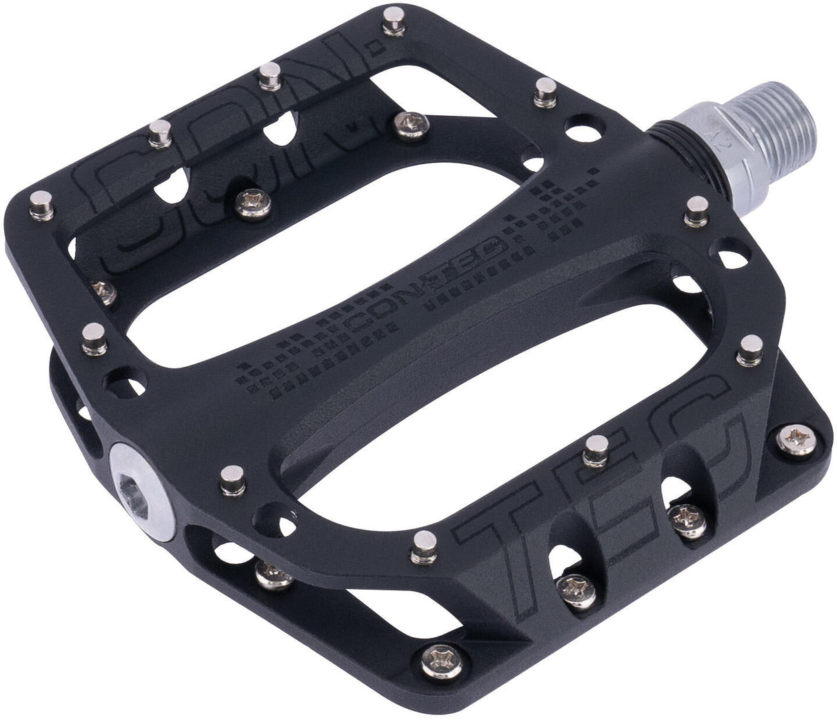 Contec platformpedaal spike.22 ct pedals spike.22 industrial bearings black