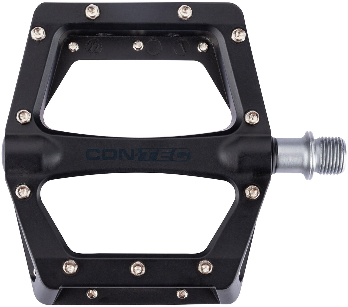 Contec platformpedaal black22 ct platform pedals black 22 black