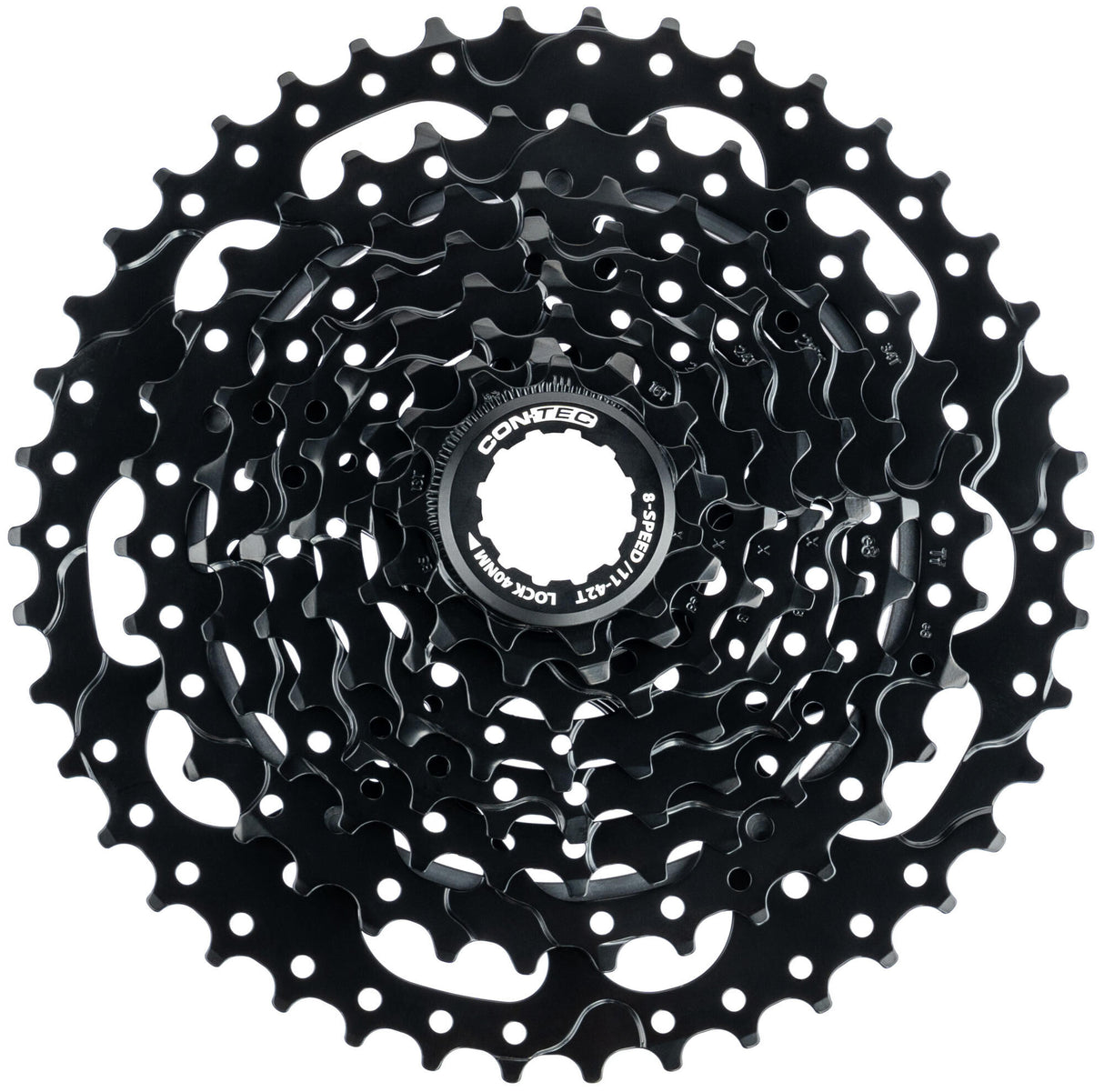 Contec grad.ht cassette tandwiel ct cassette grad.ht 11-42t 8sp black