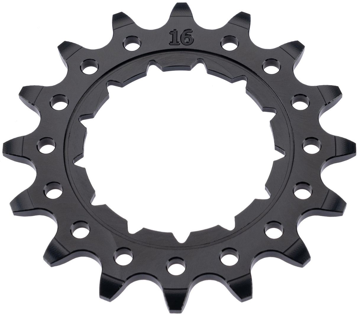 Kmc steek-tandwiel sprocket rohloff 1 2 x 1 8 16 teeth alu