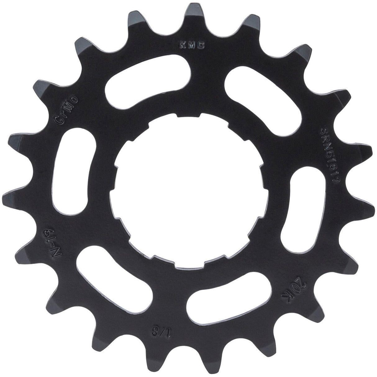 KMC Tandwiel 19T Rear Enviolo Nuvinci 1 8, Zwart