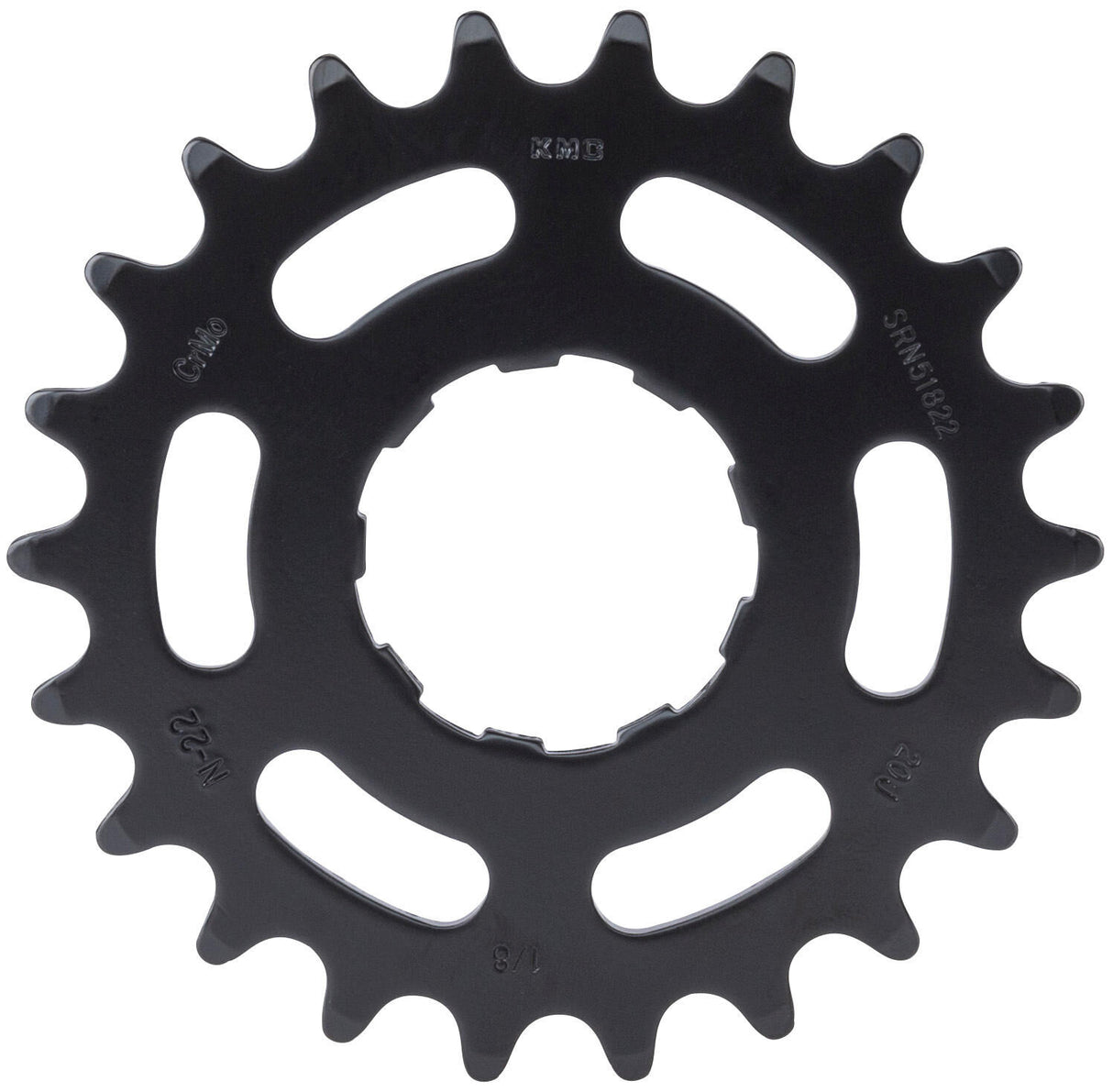 KMC Tandwiel 22T Rear Enviolo Nuvinci Zwart
