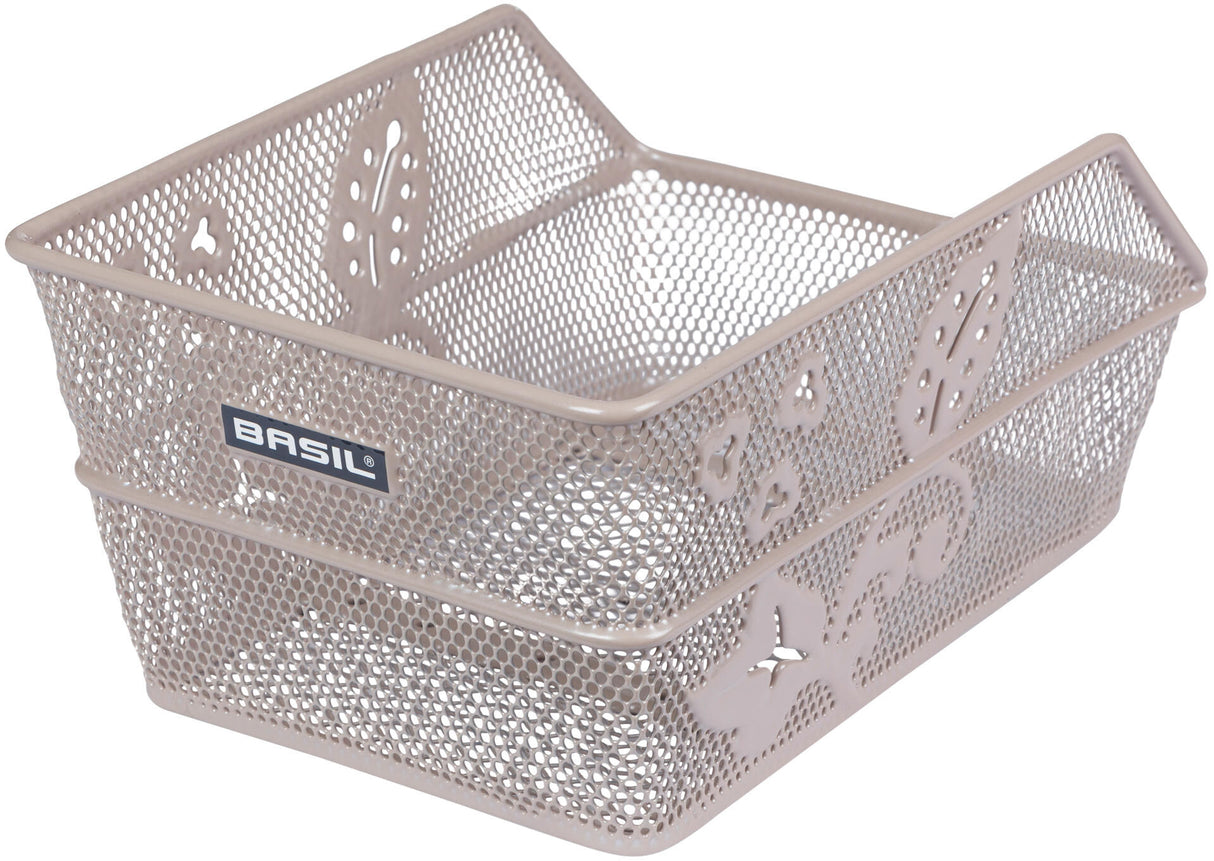 Basil schooltassenmand, achterop "cento flower s" rear school basket basil cento flower s nude meta.