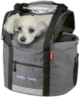 Klickfix rixen kaul mandtas, voorop doggy basket bag r k doggy grey