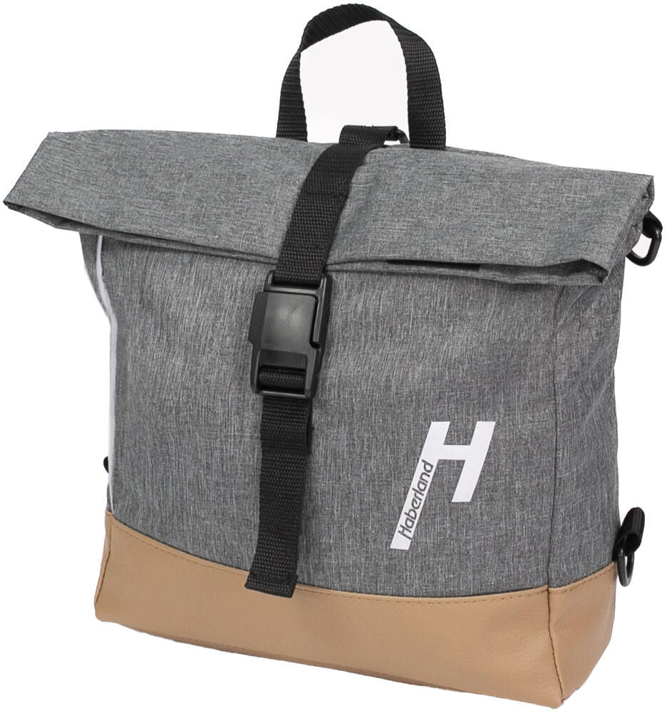Haberland stuurtas keep rollin bar bag keep rollin grey black