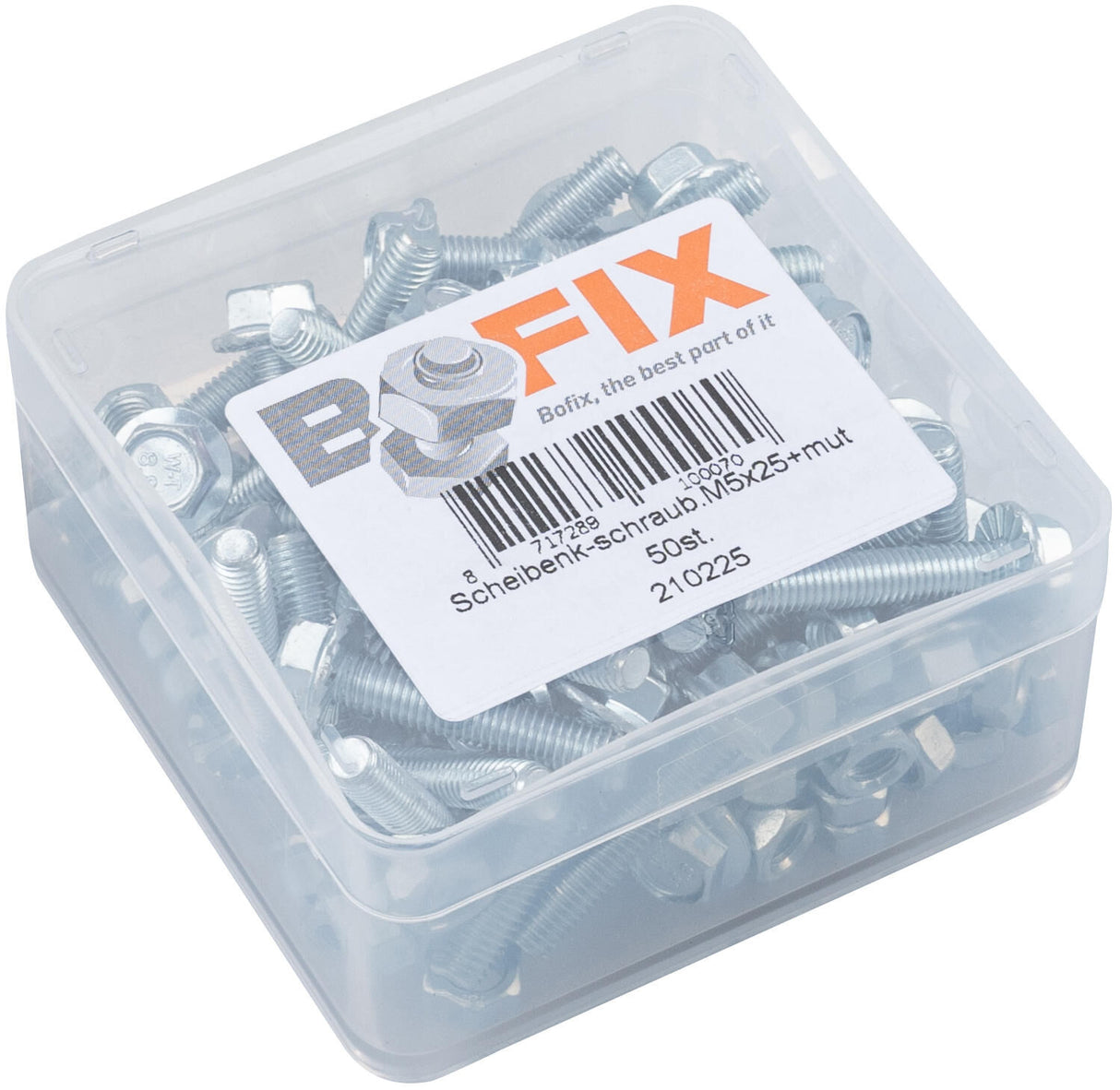 Bofix Spatbordboutje M5X25 + Moer (P50)