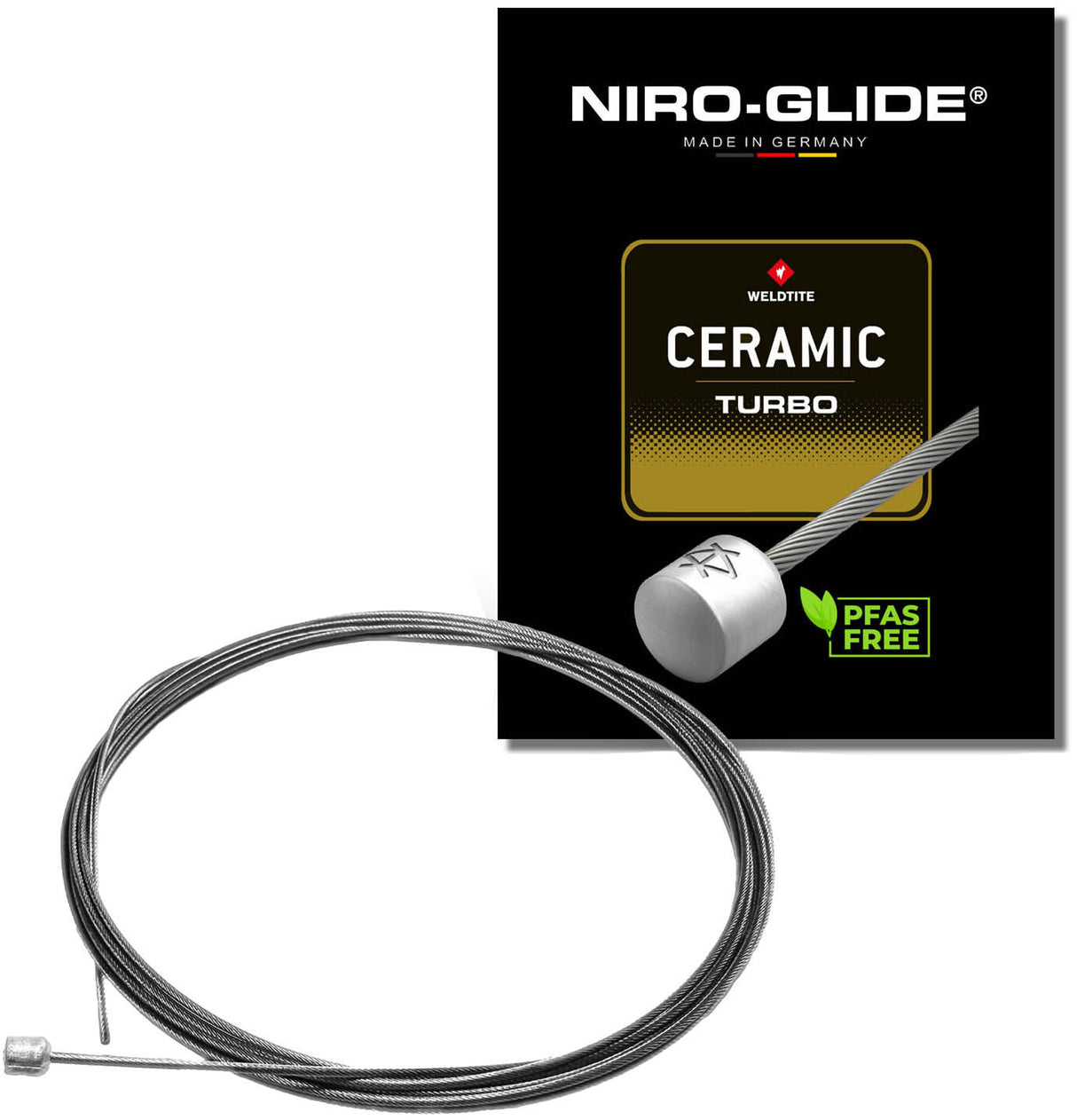 Niro-glide versnellings-binnenkabel ceramic turbo niro glide ceramic turbo derailleur cable 3000 mm