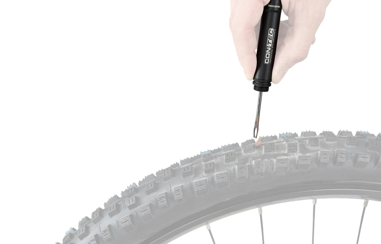 Contec reparatiegereedschap stinger tl pro ii ct tubeless reapir kit stinger tl pro ii black