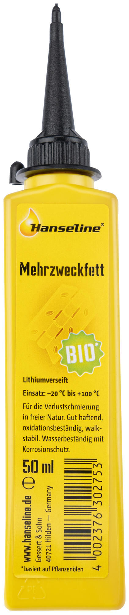 Hanseline universeelvet bio multipurpose grease bio 50ml