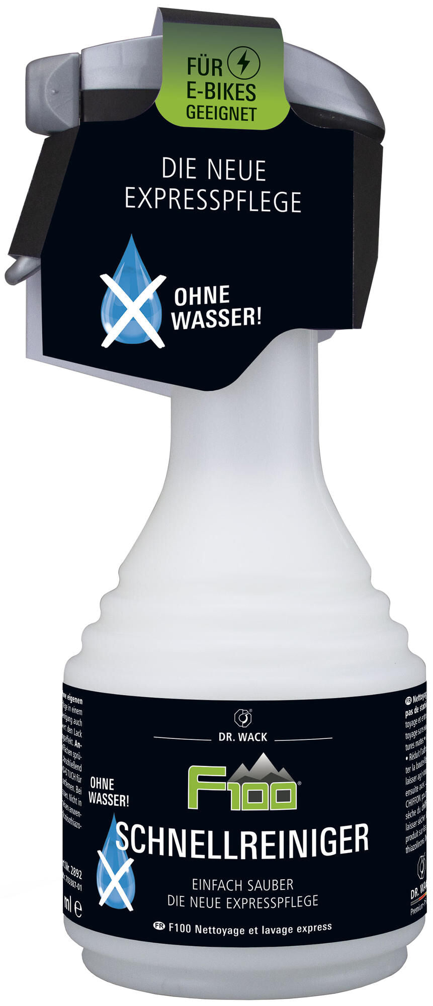 Dr. wack f100 fietsreiniger schnellreiniger fiets snelreiniger 500ml