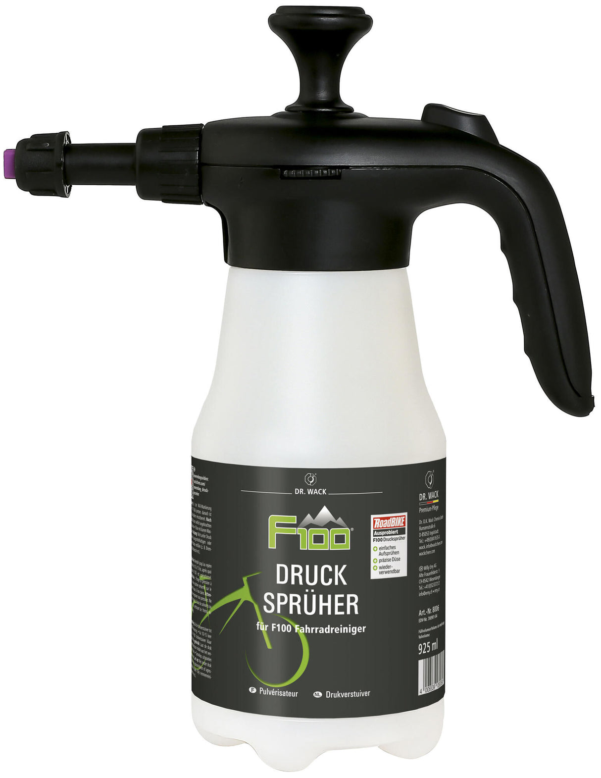 Dr. wack f100 pompverstuiver pres.sprayer dr.wack f100 empty,925ml