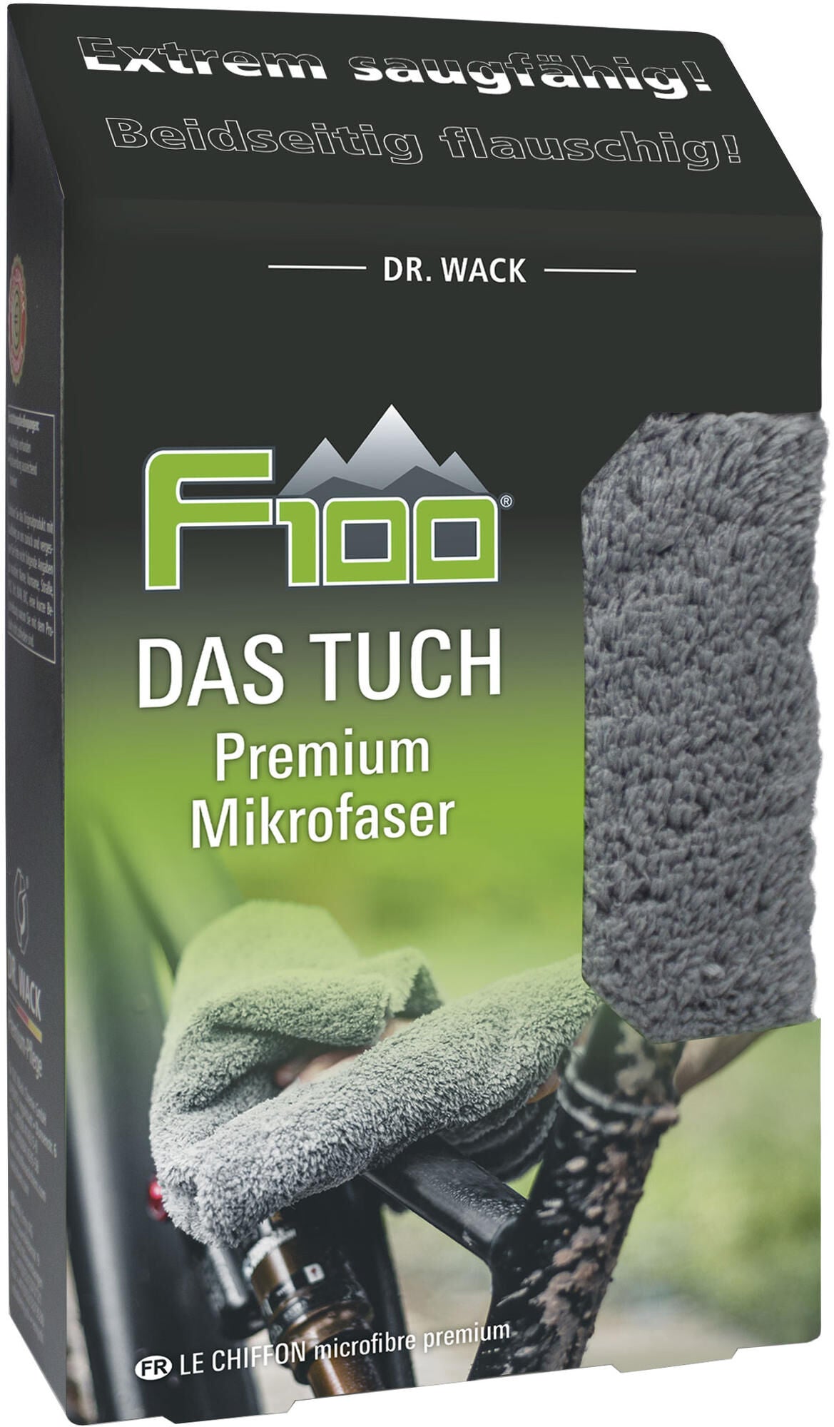 Dr. wack f100 microvezeldoek das tuch - premium mikrofaser microfiber cloth dr.wack das tuch