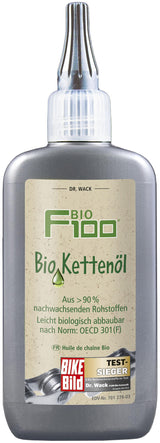 Dr. wack f100 bio kettingolie chain oil dr.wack 100ml bio 100 ml dropper bottle