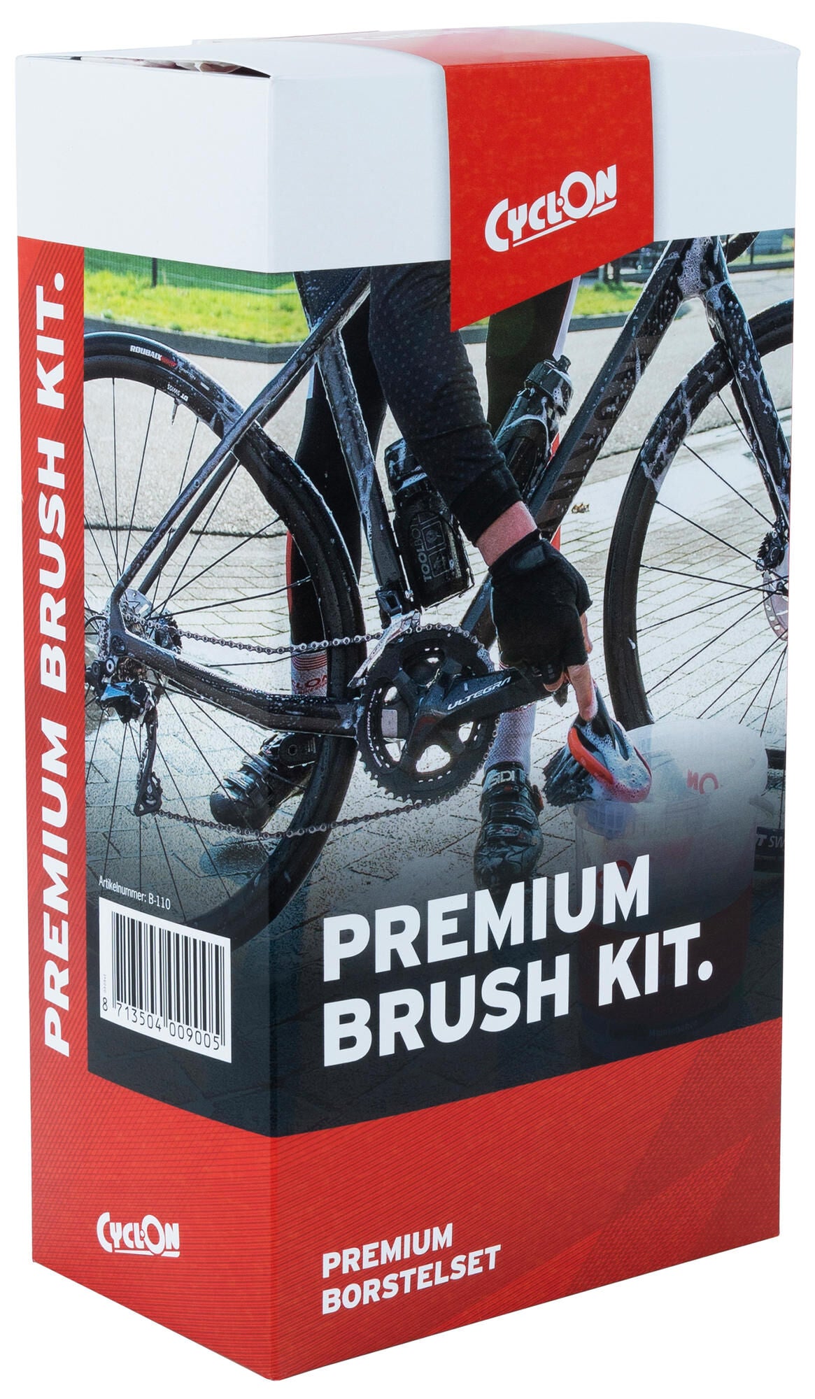 Cyclon borstelset "brush kit" brush set cyclon brush kit" 6pcs.