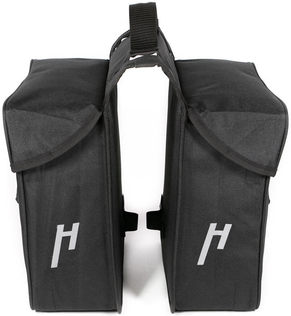 Haberland dubbele tas basic m 3.0 double bag basic m 3.0 black