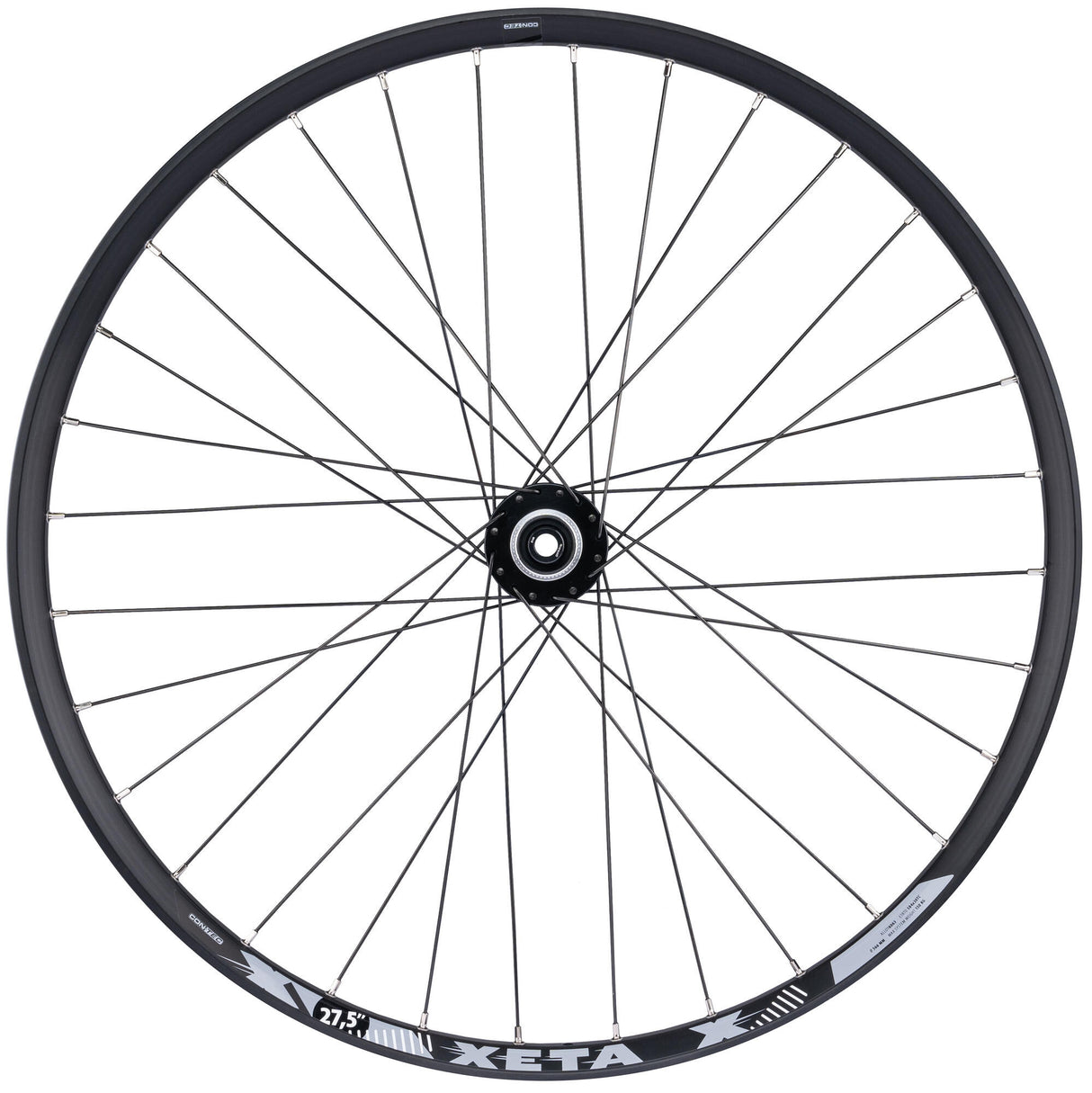 Contec 27,5 achterwiel xeta core 30 ct rear wheel 27,5 xeta core 30 black