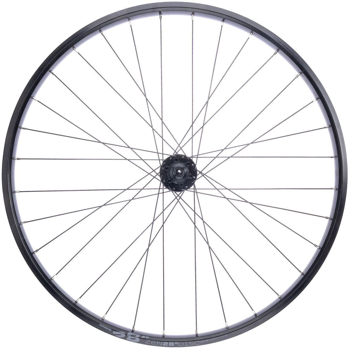 Contec 28 achterwiel zen disc eroq 25 ct rear wheel zen disc eroq 25 28 black