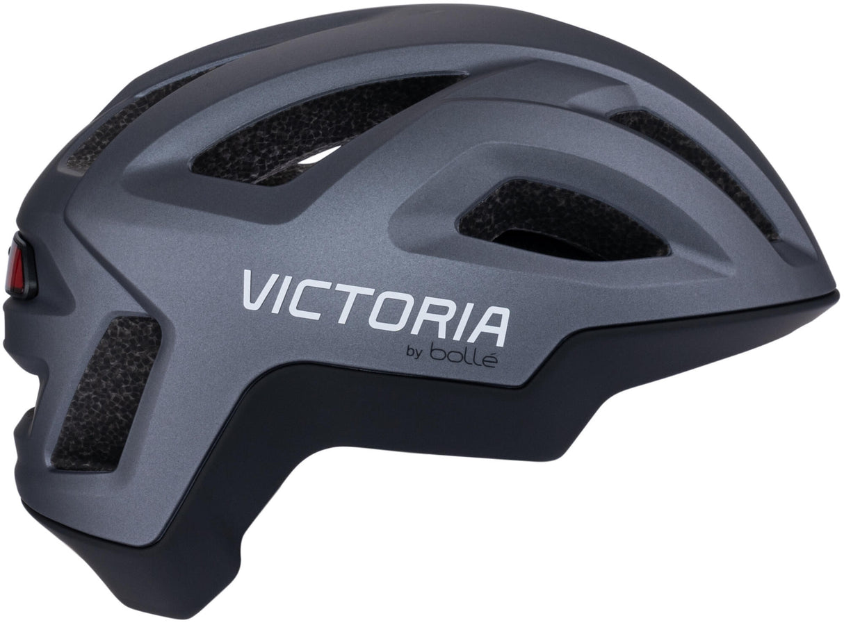 Victoria helm react led helmet vict.react led size m titanium matte