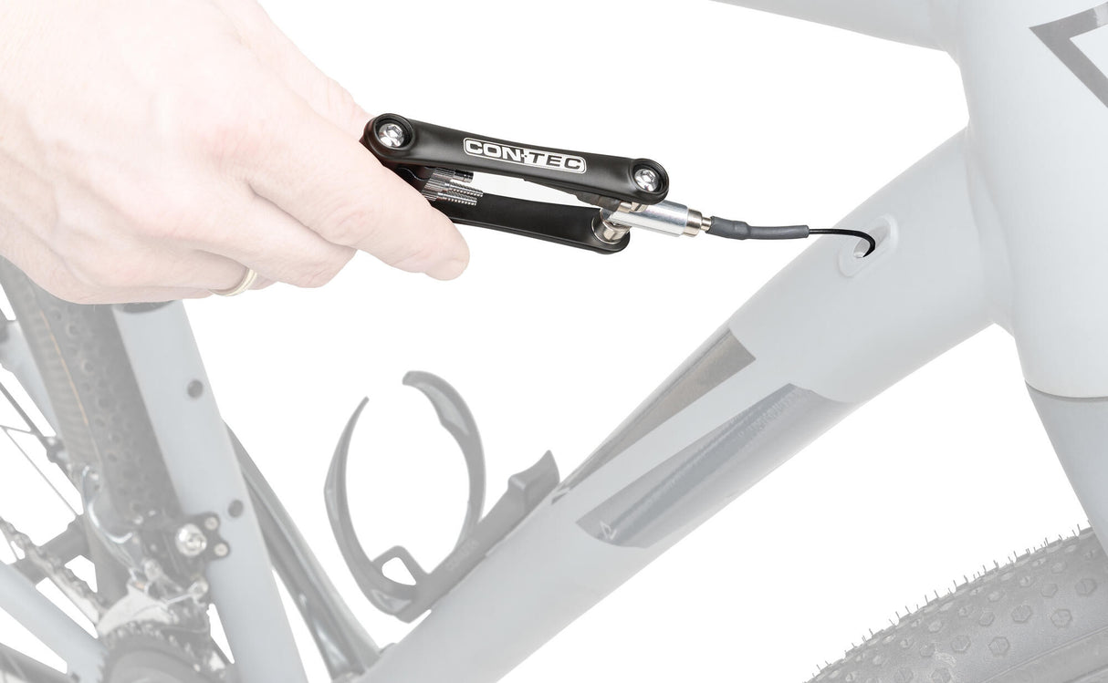 Contec gereedschap voor kabelgeleiding "tfm-cable guy" ct instal. tool tfm-cable guy black/silver