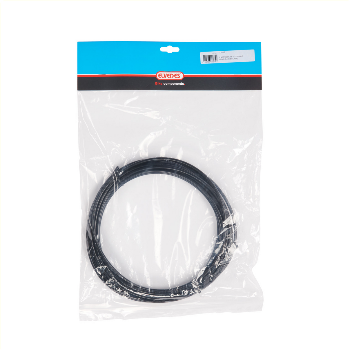 Rem buitenkabel Elvedes zonder voering ø5mm 10 meter - zwart (rol)