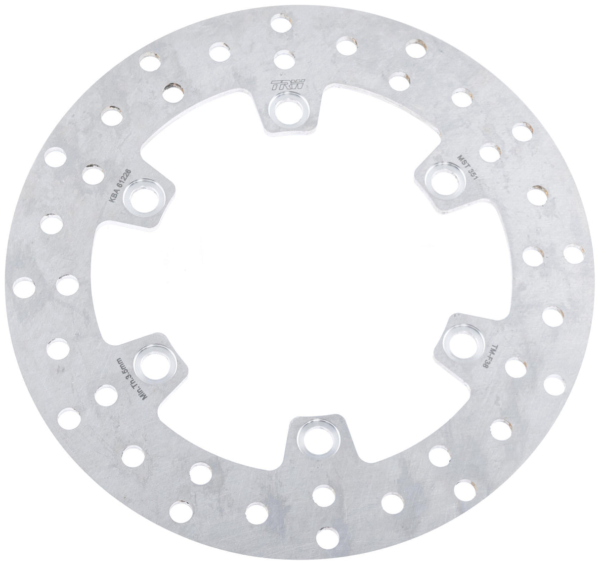 Trw -lucas remschijf mst351 rotor mst351 stijf