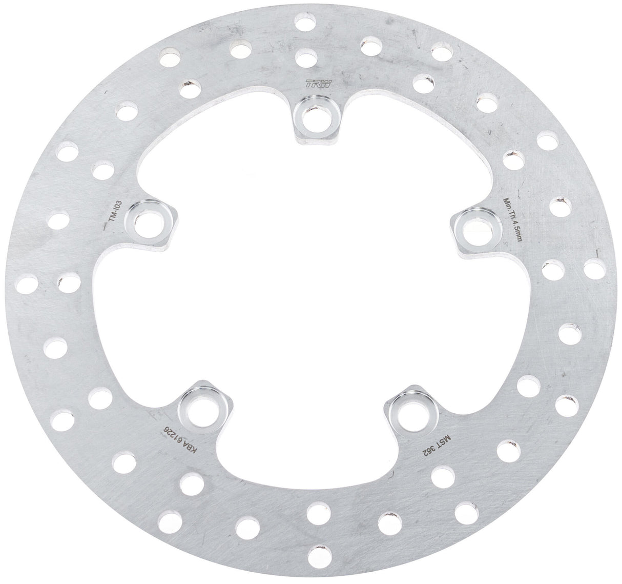 Trw -lucas remschijf mst362 rotor mst362 rigid